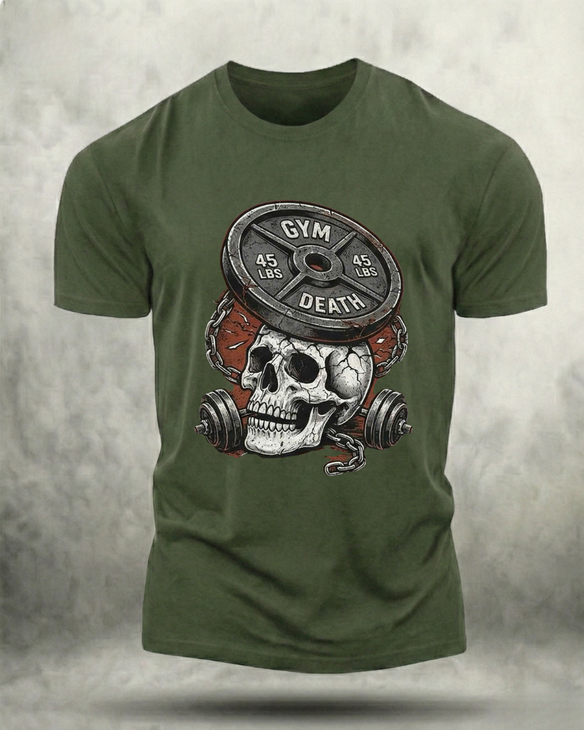 SKULL DEATH GYM SHIRT