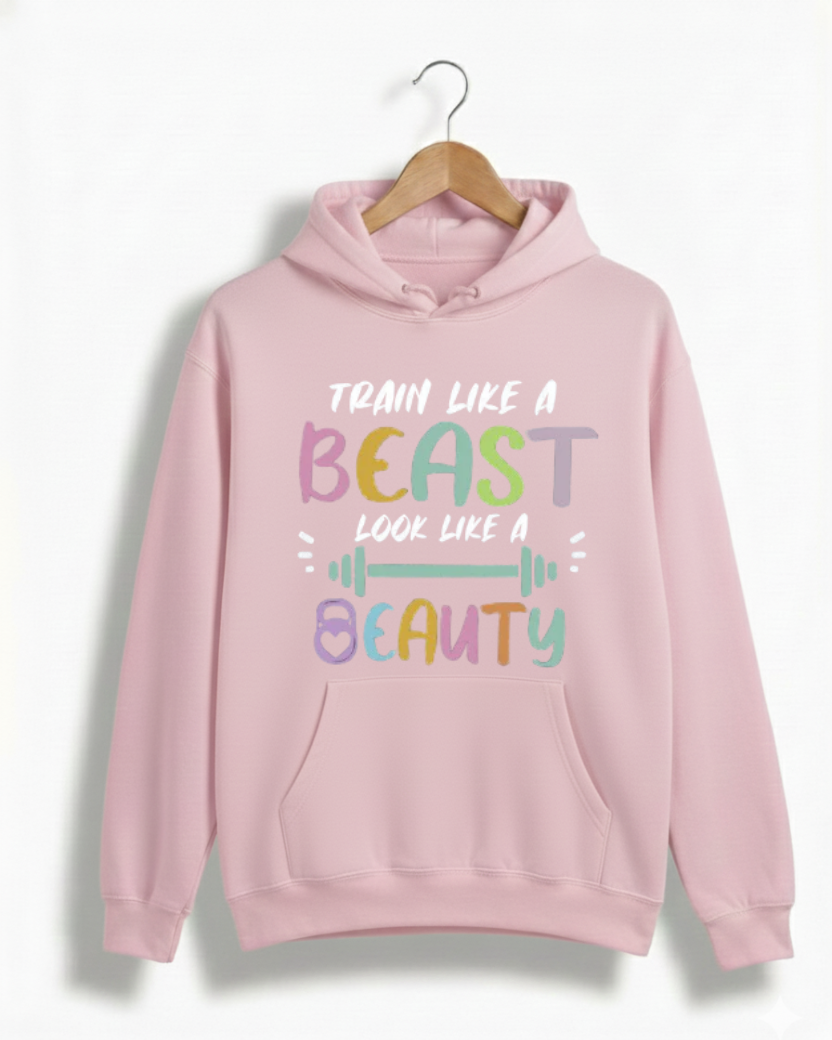 TRAIN LIKE A BEAST GYM HOODIE