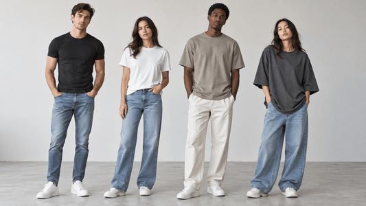 Types of T-Shirt Fits: Slim, Regular, Relaxed and Oversized