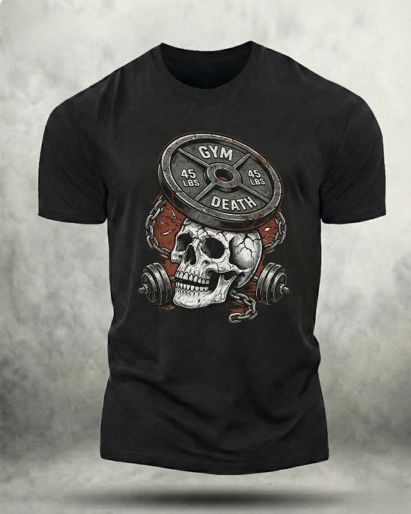 SKULL DEATH GYM SHIRT