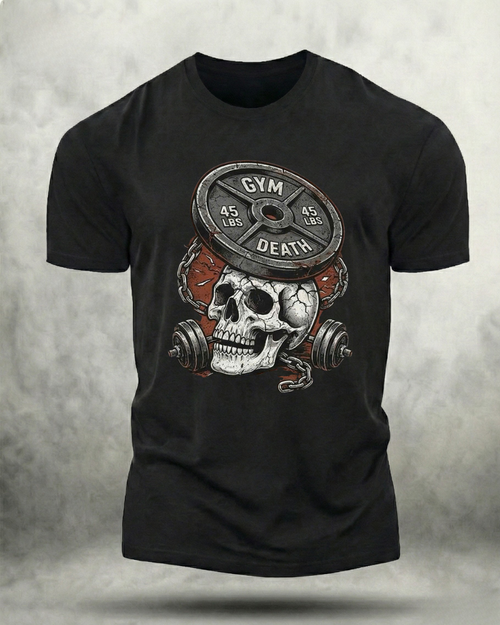 SKULL DEATH GYM SHIRT