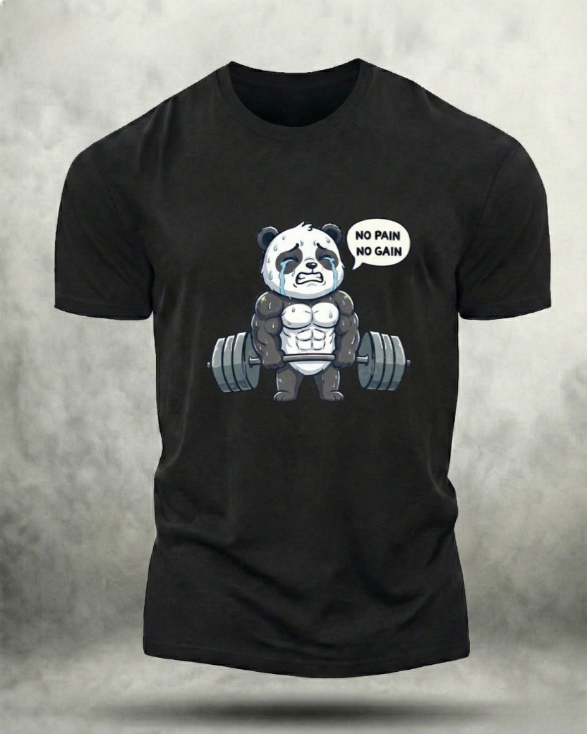 NO PAIN NO GAIN GYM SHIRT