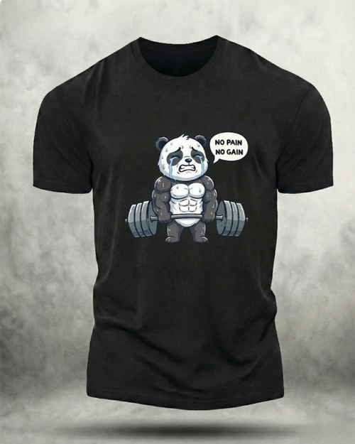 NO PAIN NO GAIN GYM SHIRT