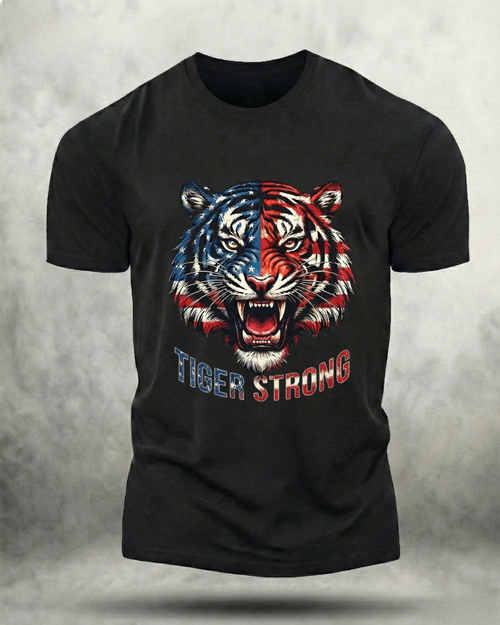 TIGER STRONG GYM SHIRT