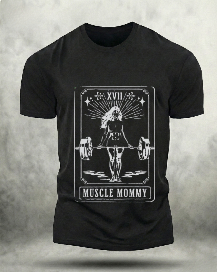 TAROT CARD MUSCLE MOMMY GYM SHIRT