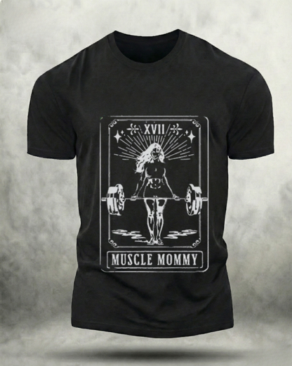 TAROT CARD MUSCLE MOMMY GYM SHIRT