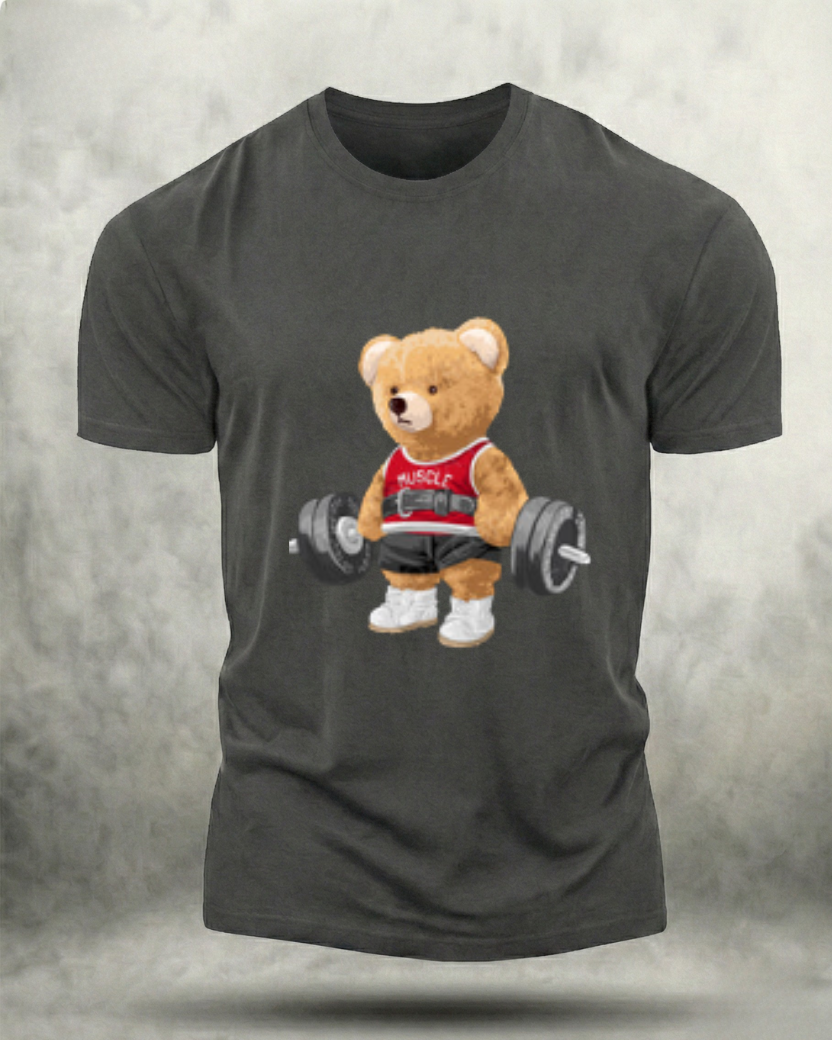 EXERCISE BEAR GYM SHIRT