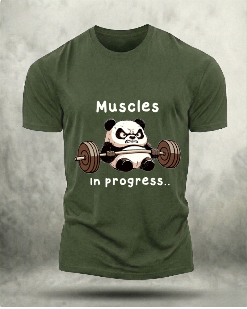 MUSCLES IN PROGRESS GYM SHIRT