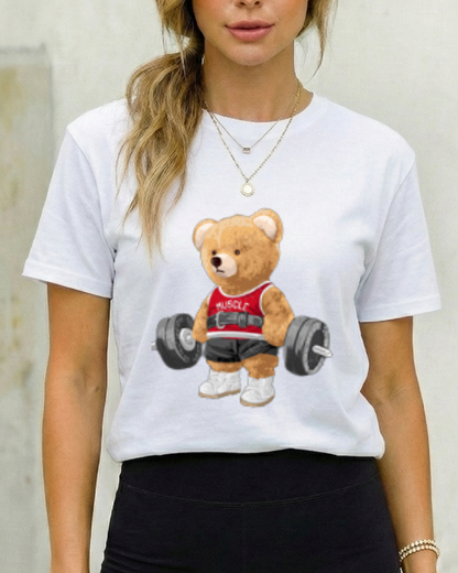 EXERCISE BEAR GYM SHIRT