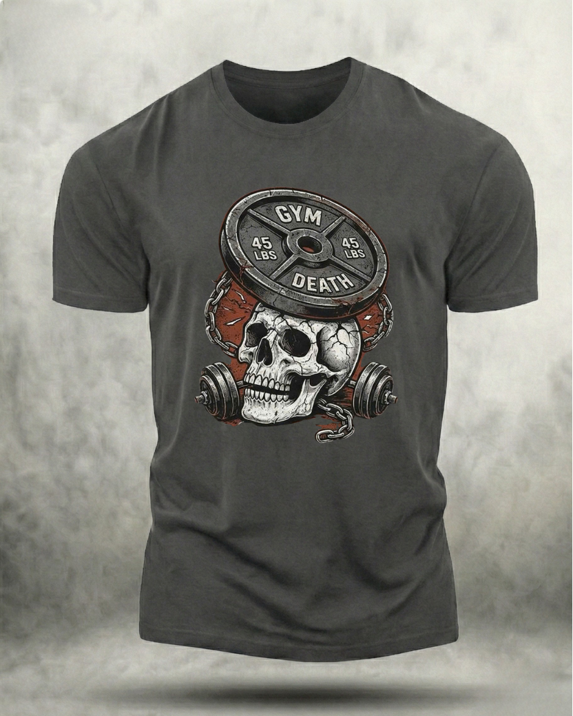SKULL DEATH GYM SHIRT