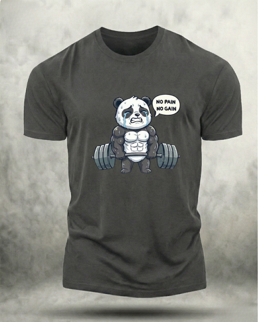 NO PAIN NO GAIN GYM SHIRT