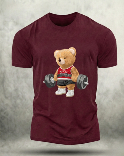 EXERCISE BEAR GYM SHIRT