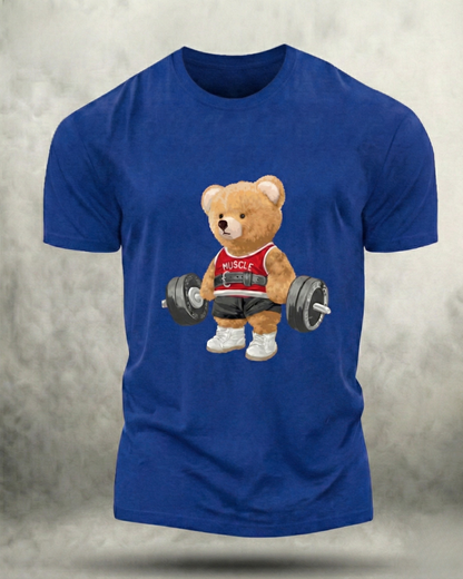 EXERCISE BEAR GYM SHIRT