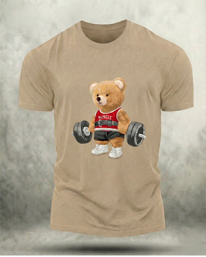 EXERCISE BEAR GYM SHIRT