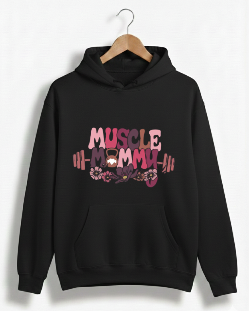 MUSCLE MOM GYM HOODIE