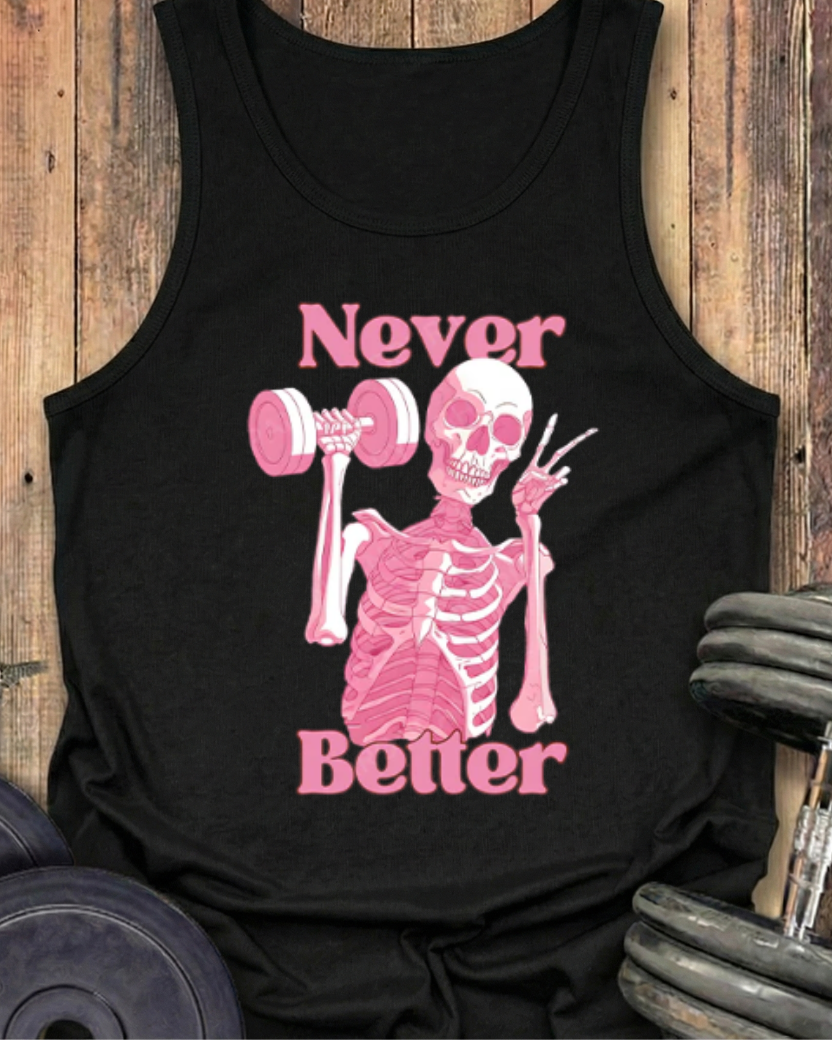 NEVER BETTER COTTON TANK