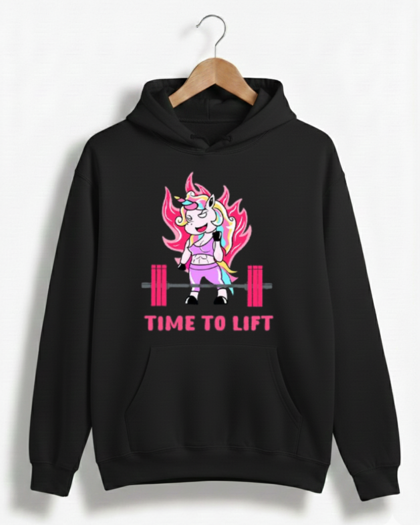 TIME TO LIFT GYM HOODIE