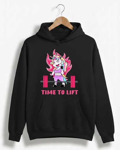TIME TO LIFT GYM HOODIE