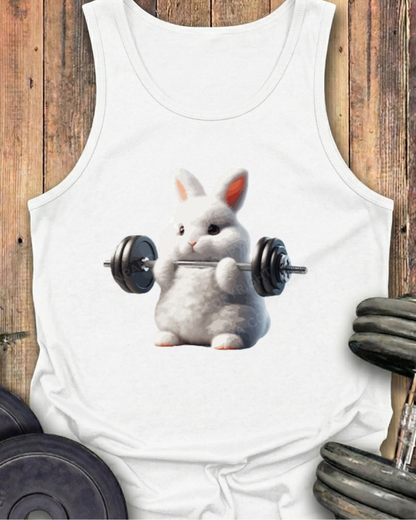 RABBIT WEIGHTLIFTING COTTON TANK