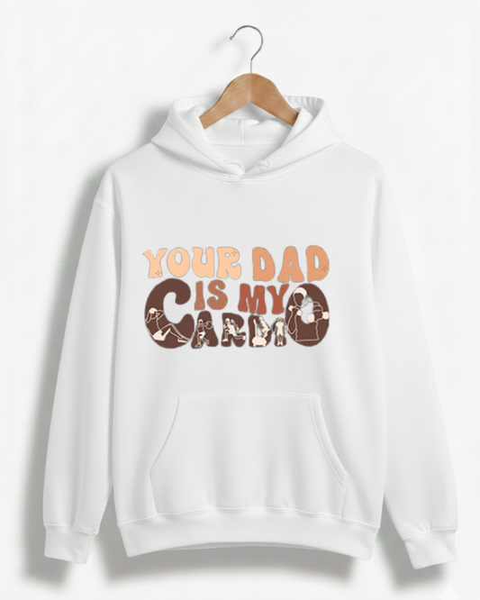 YOUR DAD IS MY CARDIO GYM HOODIE