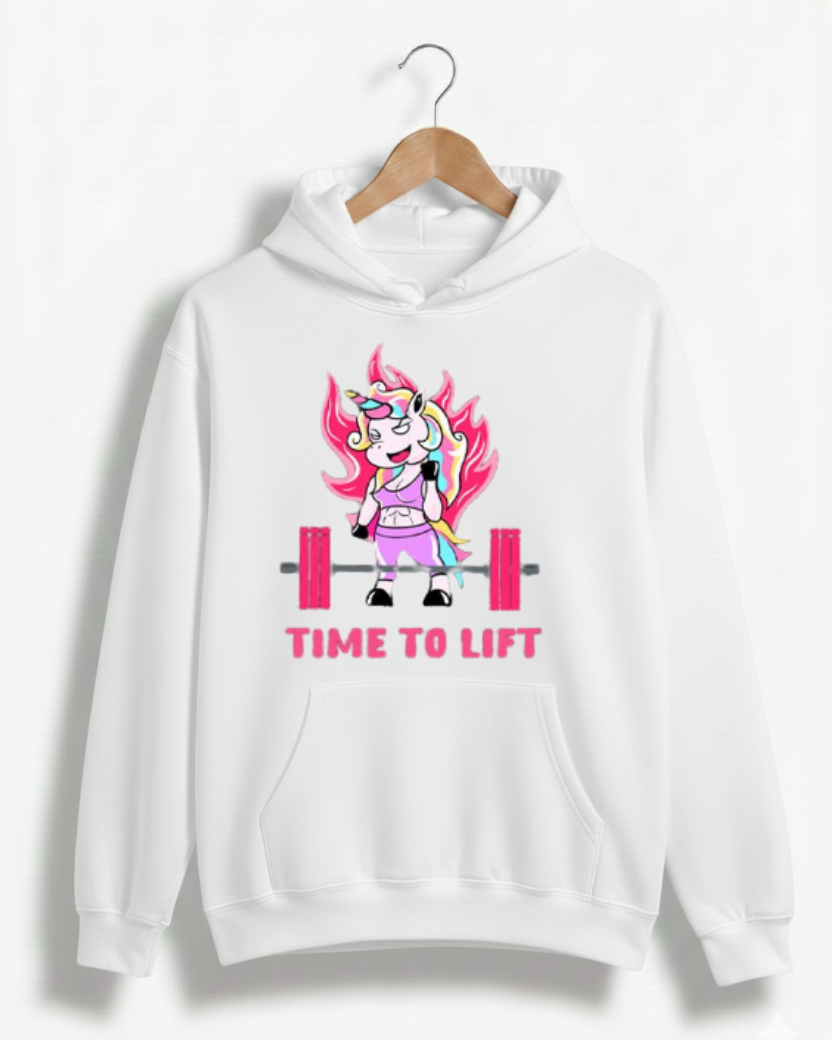 TIME TO LIFT GYM HOODIE