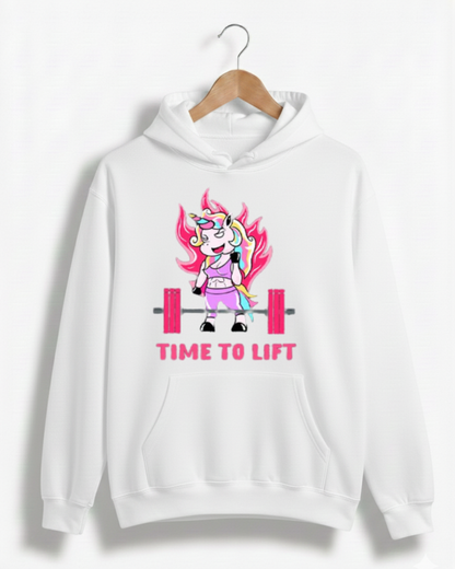 TIME TO LIFT GYM HOODIE