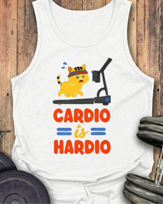 CARDIO IS MY HARDIO COTTON TANK