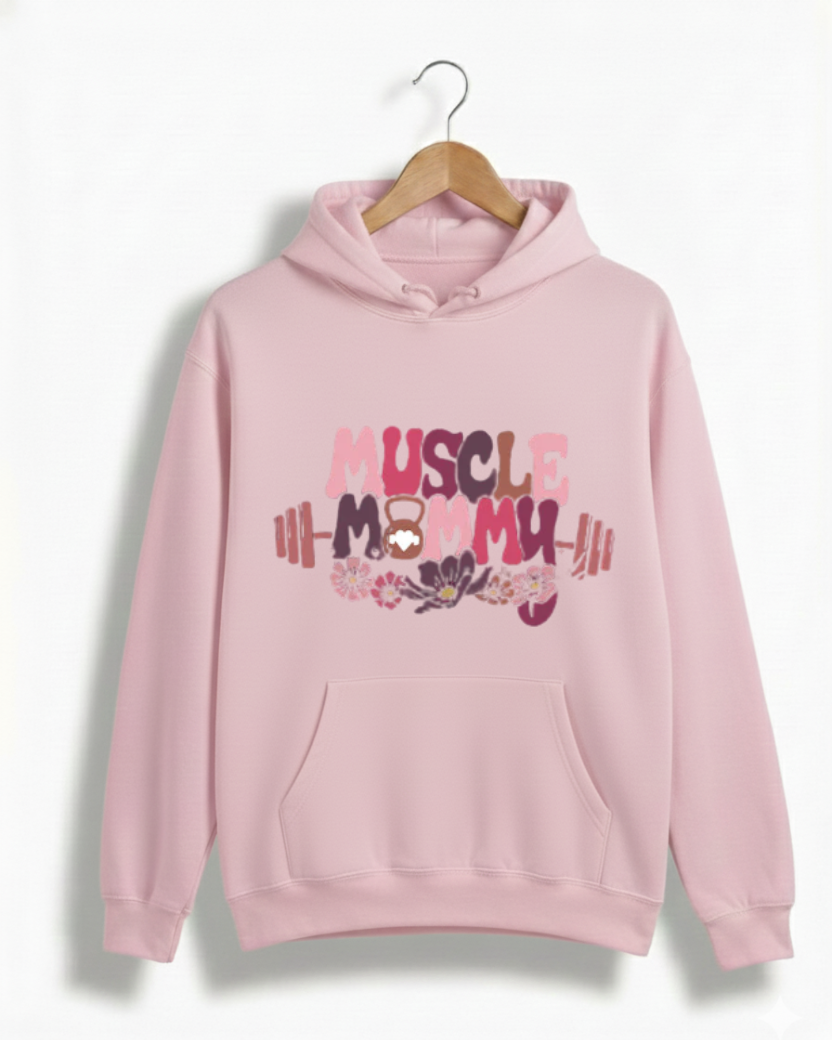 MUSCLE MOM GYM HOODIE