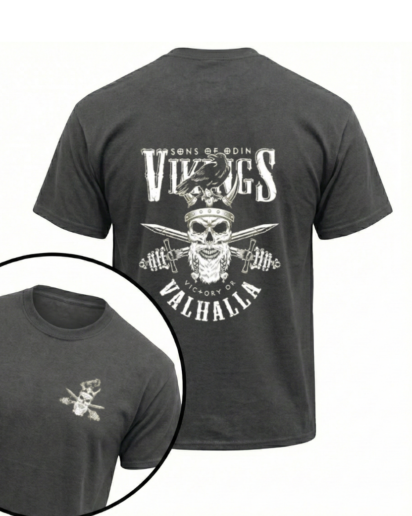 VIKINGS VALHALLA GYM SHIRT