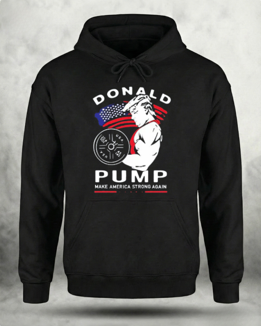 MAKE AMERICA STRONG AGAIN GYM HOODIE