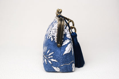 Floral Round Purse & Vintage Frame Bag