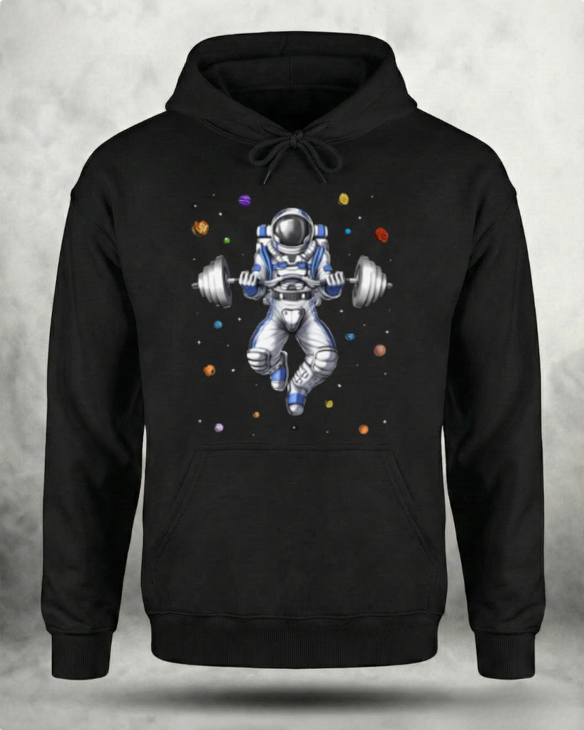 SPACE ASTRONAUT GYM HOODIE