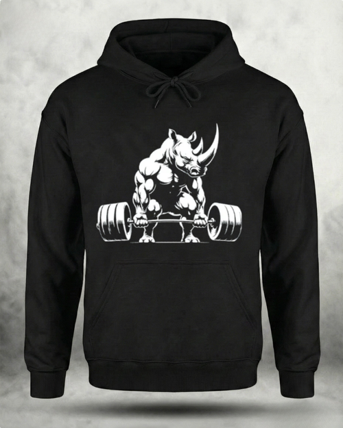 WEIGHTLIFTING RHINO GYM HOODIE