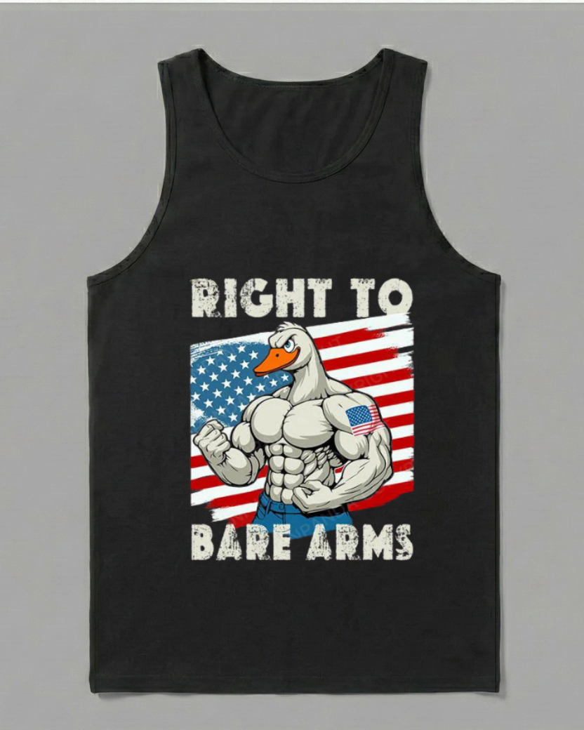 RIGHT TO BARE ARMS COTTON TANK