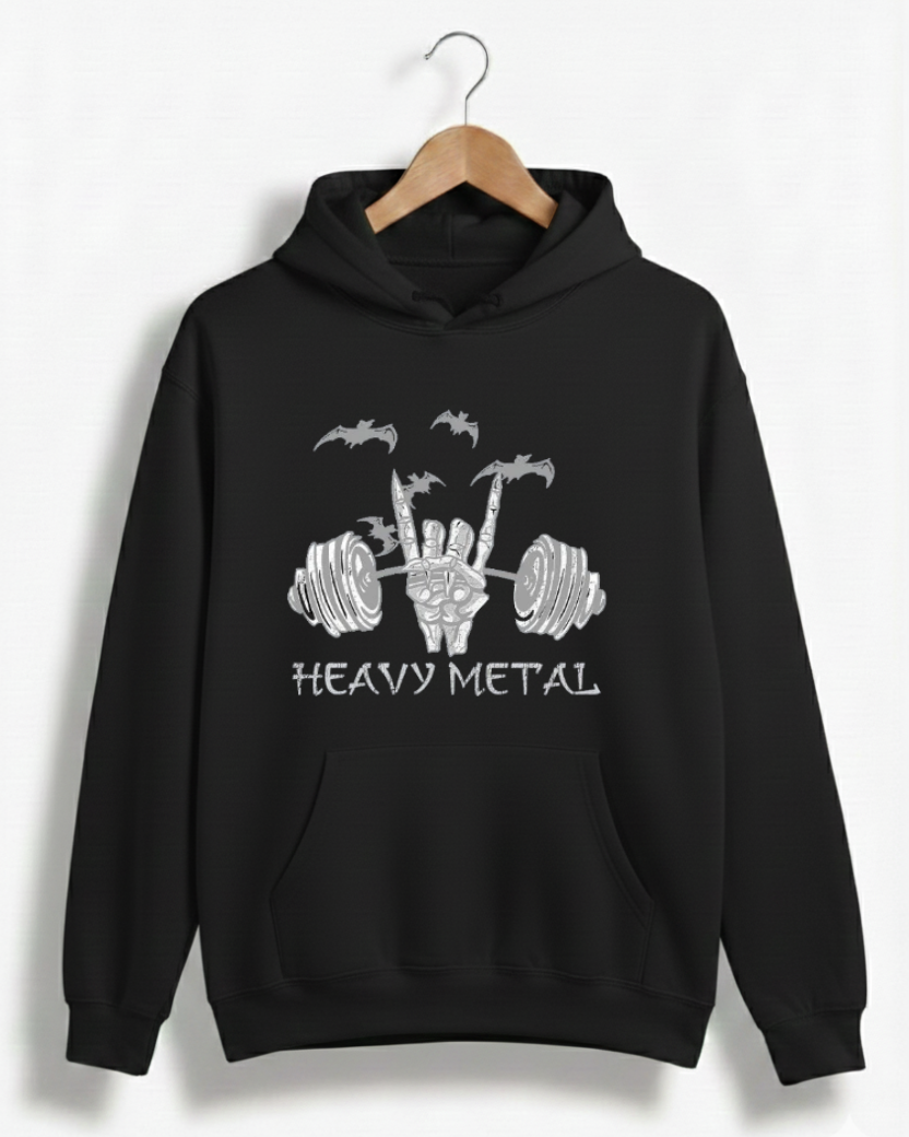 HEAVY METAL GYM HOODIE
