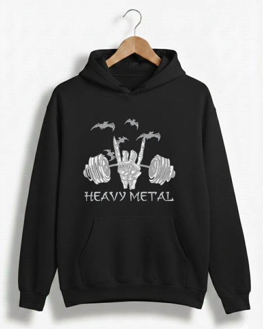 HEAVY METAL GYM HOODIE