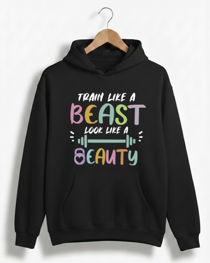 TRAIN LIKE A BEAST GYM HOODIE