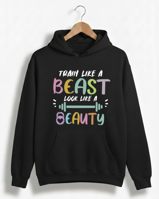 TRAIN LIKE A BEAST GYM HOODIE