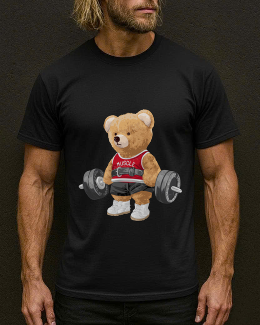 EXERCISE BEAR GYM SHIRT