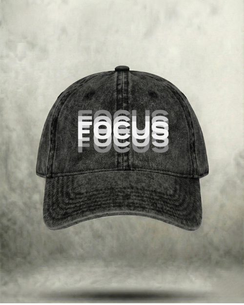 FOCUS WASHED GYM CAP