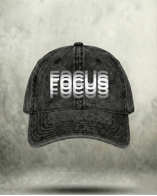 FOCUS WASHED GYM CAP