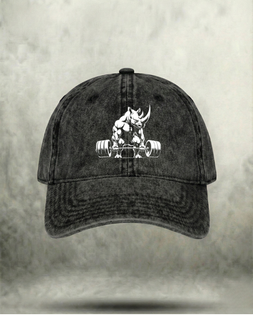 WEIGHTLIFTING RHINO WASHED GYM CAP