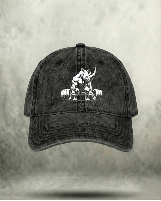 WEIGHTLIFTING RHINO WASHED GYM CAP