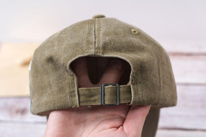 Wild Daisy Embroidered Baseball Cap